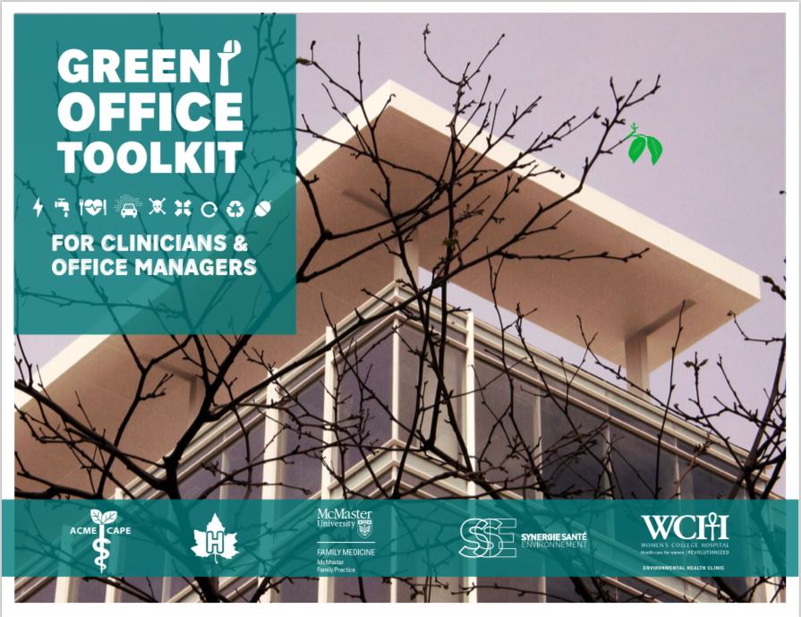 The Green Office Toolkit for Clinicians and Office Managers
